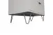 Schubkastenkommode >Bonnie< in kreidegrau matt lack - 119x80x45cm (BxHxT)