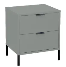 Nachtkommode >Bonnie< in pine green matt lack -...
