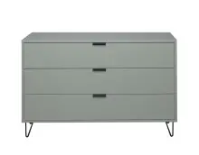 Schubkastenkommode >Bonnie< in pine green matt lack...
