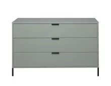 Schubkastenkommode >Bonnie< in pine green matt lack...
