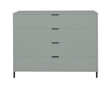 Schubkastenkommode >Bonnie< in pine green matt lack...