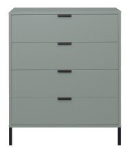Kommode >Bonnie< in pine green matt lack -...