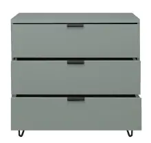 Kommode >Bonnie< in pine green matt lack -...