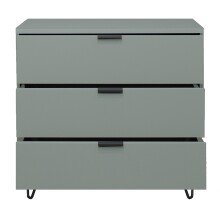 Kommode >Bonnie< in pine green matt lack -...
