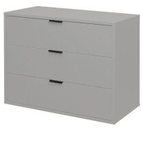Kommode >Bonnie< in pine green matt lack - 81x80x45cm (BxHxT)