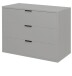Kommode >Bonnie< in pine green matt lack - 81x80x45cm (BxHxT)