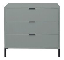 Kommode >Bonnie< in pine green matt lack -...