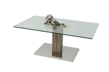 Couchtisch >4/127-29< in Klarglas, Glas -...
