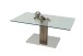 Couchtisch >4/127-29< in Klarglas, Glas - 110x44x65cm (BxHxT)