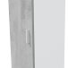 Mehrzweckschrank >Tidy< in Weiß / Beton Grau - 41x182x37 (BxHxT)