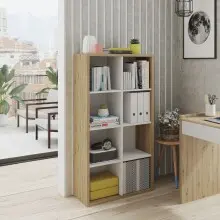 Bücherregal >Noa< in Artik Weiß /...