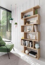 Bücherregal >Athena< in Kanada-Eiche -...
