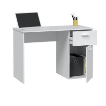 Schreibtisch >Just< in Artik-Weiß - 108x73x50 (BxHxT)