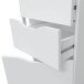 Schreibtisch >Athena< in Artik-Weiß - 138x74x60 (BxHxT)