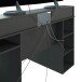 Gamingtisch >Ozone< in Anthrazit-Grau - 136x88x67 (BxHxT)