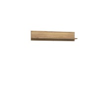 Wandregal >SAN CAYETANO< in Mauvella-Eiche Dekor - 125x25,6x21,9cm (BxHxT)