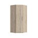 Eckkleiderschrank >CADIXO< in Sonoma Eiche - 94,2x212,9x94,2cm (BxHxT)