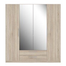 Kleiderschrank >CADIXO< in Sonoma Eiche -...