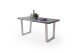 Baumkantentisch >Calabria< in Akazie grau lackiert - 220x79,5x100 (BxHxT)