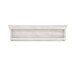 Wandboard >Kashmir< in Pinie Weiss - 122,8x33,8x24,5cm (BxHxT)