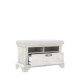 Schuhbank >Kashmir< in Pinie Weiss - 98,5x62x46,2cm (BxHxT)