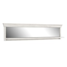 Wandregal >Kashmir< in Pinie Weiss - 177,7x43,5x24,5cm (BxHxT)