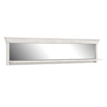 Wandregal >Kashmir< in Pinie Weiss - 177,7x43,5x24,5cm (BxHxT)