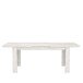 Esstisch >Kashmir< ausziehbar bis 205cm, in Pinie Weiss - 160(205)x75x90cm (BxHxT)