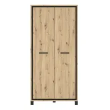 Kleiderschrank >TRONDHEIM< in Artisan Eiche /...
