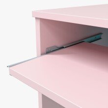 Kinderschreibtisch >iJoy< in Rosa - 90x79x54 (BxHxT)