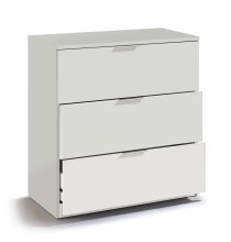 Kommode >Chest of drawers< in Weiß - 77x80x38...