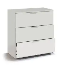 Kommode >Chest of drawers< in Weiß - 77x80x38...