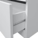 Kommode >Chest of drawers< in Weiß - 77x80x38 (BxHxT)