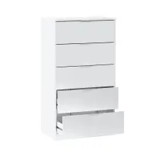 Hochkommode >Chest of drawers< in Artik-Weiß...