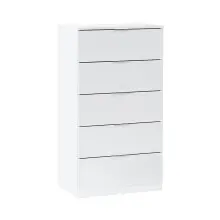 Hochkommode >Chest of drawers< in Artik-Weiß...