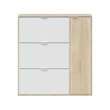 Schuhschrank >Class< in Kanada-Eiche/Weiß -...
