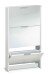 Schuhkipper >Shoe cabinet< weiß glänzend - 60x113x22 (BxHxT)