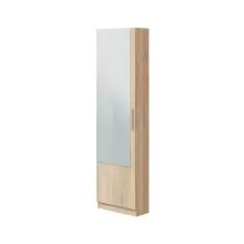 Schuhschrank >Kristal< in Kanada-Eiche - 50x180x22...