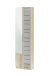 Schuhschrank >Kristal< in Kanada-Eiche - 50x180x22 (BxHxT)