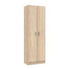 Schuhschrank >Mehrzweck-Schuhschrank< in Kanada-Eiche - 59x180x37 (BxHxT)