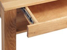 Couchtisch in Wildeiche aus Massivholz - 105x44x65cm (BxHxT)