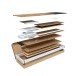 Sideboard >Brooklyn< in Nodi-Eiche/Anthrazit-Grau - 154x74x41 (BxHxT)