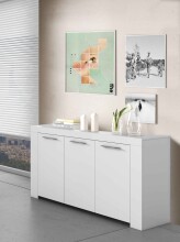 Kommode >Ambit< in Artik-Weiß - 144x80x42 (BxHxT)