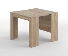 Kulissen-Esstisch >Multifunktionstisch< ausziehbar bis 237cm, in Kanada-Eiche - 90(237)x78x51 (BxHxT)