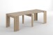 Kulissen-Esstisch >Multifunktionstisch< ausziehbar bis 237cm, in Kanada-Eiche - 90(237)x78x51 (BxHxT)