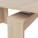 Kulissen-Esstisch >Multifunktionstisch< ausziehbar bis 237cm, in Kanada-Eiche - 90(237)x78x51 (BxHxT)