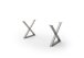 Baumkantentisch >Calabria< in Akazie grau lackiert - 200x77,5x100 (BxHxT)