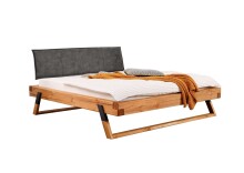 Massivholzbett >BE-0820< Kiefer Massivholz,...