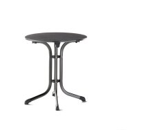 Klapptisch >Boulevard< in Schiefer anthrazit, vivodur ® - 72x68cm (HxD)