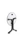 Klapptisch >Boulevard< in Schiefer anthrazit, vivodur ® - 72x68cm (HxD)